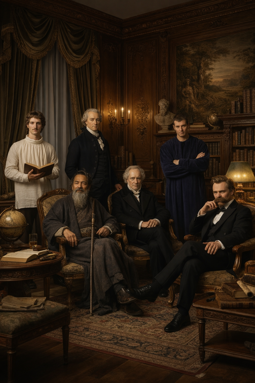 беседка поговорить с мыслителями