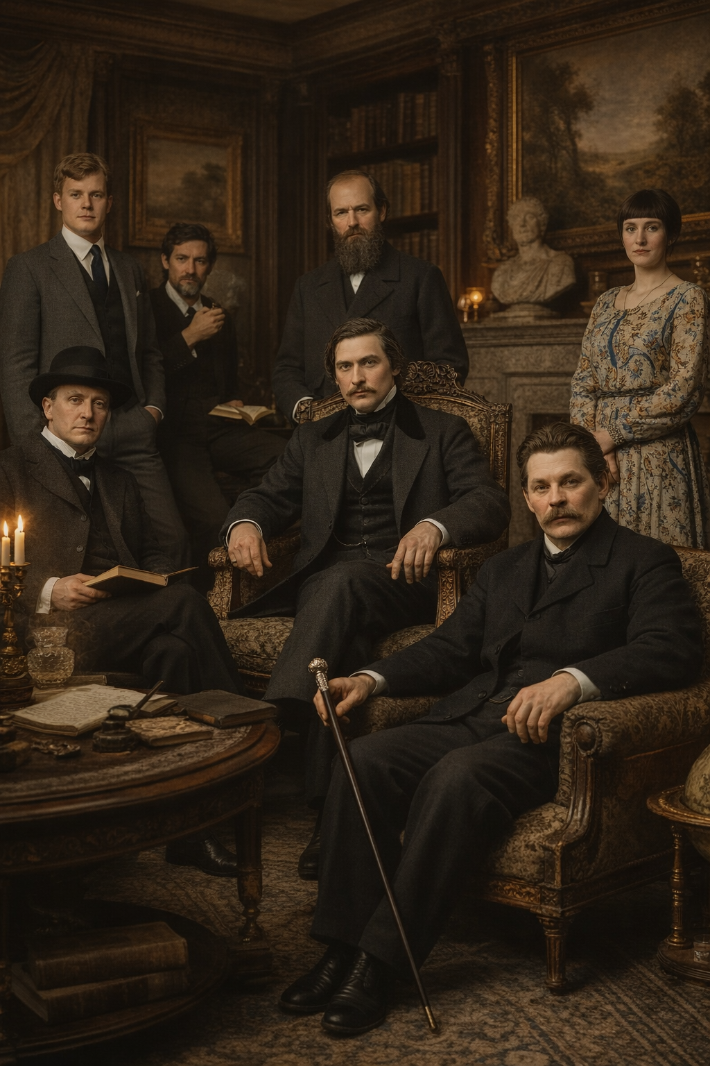 беседка поговорить с русскми писателями