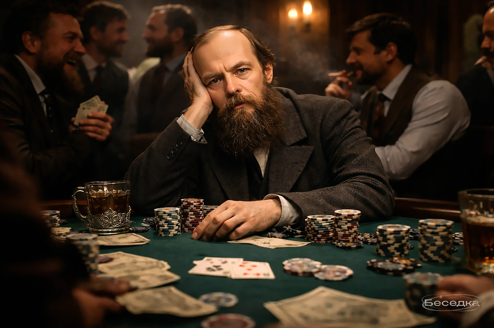 достоевский за игрой